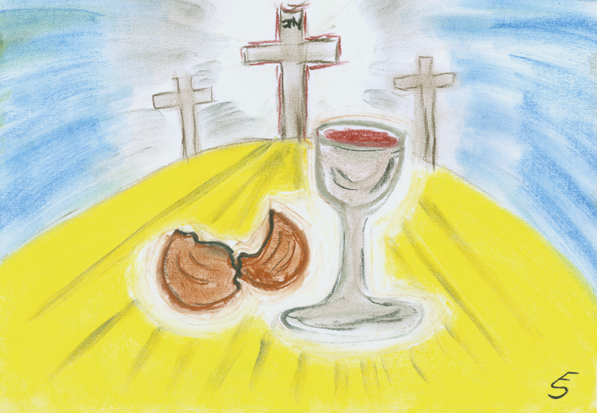 Fleisch und Blut des Menschensohnes
